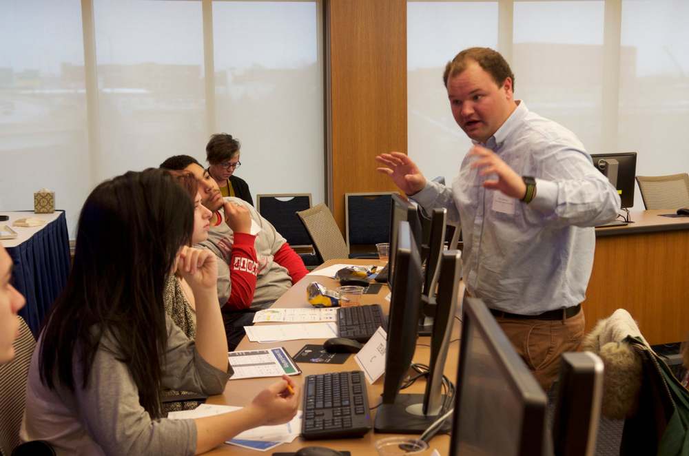 Volunteering at an ERPSim SAP Young Thinkers Event